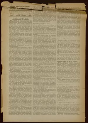 Deutsches Nachrichtenbüro vom 05.10.1936