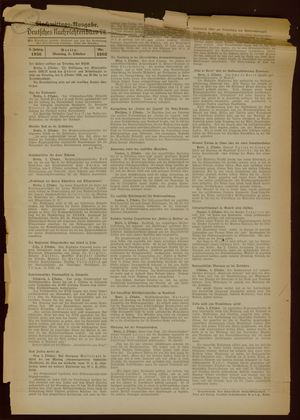 Deutsches Nachrichtenbüro vom 05.10.1936
