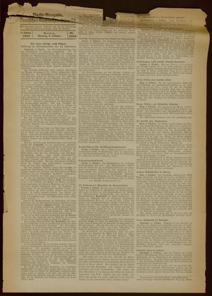 Deutsches Nachrichtenbüro vom 05.10.1936