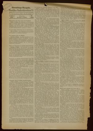 Deutsches Nachrichtenbüro vom 09.10.1936