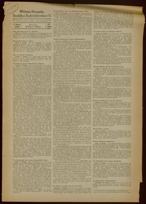 Deutsches Nachrichtenbüro vom 09.10.1936