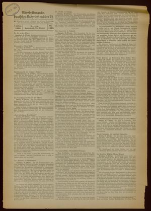 Deutsches Nachrichtenbüro vom 10.10.1936