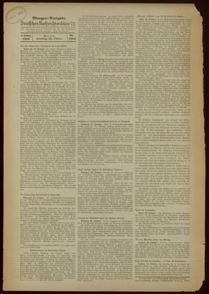 Deutsches Nachrichtenbüro vom 20.10.1936