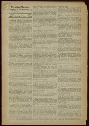 Deutsches Nachrichtenbüro vom 20.10.1936