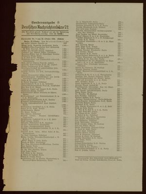 Deutsches Nachrichtenbüro vom 22.10.1936