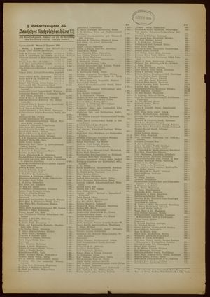 Deutsches Nachrichtenbüro vom 03.12.1936