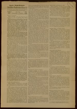 Deutsches Nachrichtenbüro vom 03.12.1936