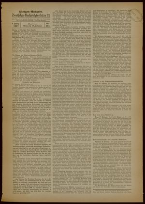 Deutsches Nachrichtenbüro vom 17.02.1937