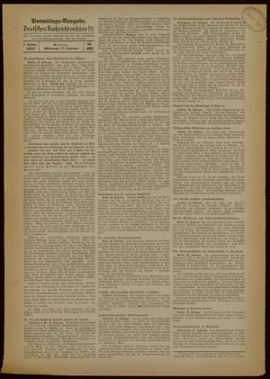 Deutsches Nachrichtenbüro vom 17.02.1937