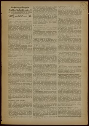 Deutsches Nachrichtenbüro vom 17.02.1937