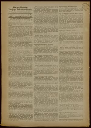 Deutsches Nachrichtenbüro vom 18.02.1937