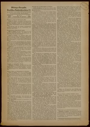 Deutsches Nachrichtenbüro vom 18.02.1937