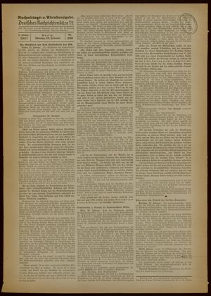 Deutsches Nachrichtenbüro vom 22.02.1937