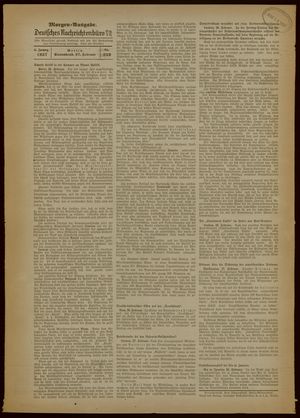 Deutsches Nachrichtenbüro vom 27.02.1937