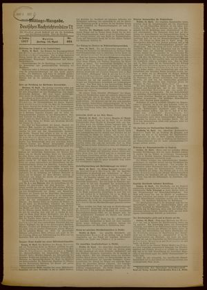 Deutsches Nachrichtenbüro vom 16.04.1937