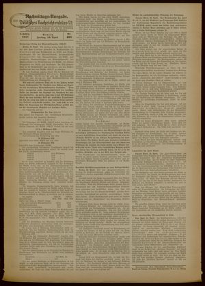 Deutsches Nachrichtenbüro vom 16.04.1937