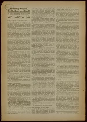 Deutsches Nachrichtenbüro vom 11.05.1937