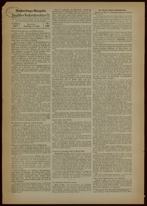 Deutsches Nachrichtenbüro vom 11.05.1937