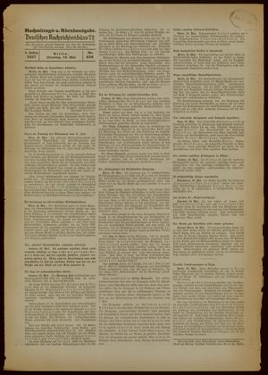 Deutsches Nachrichtenbüro vom 18.05.1937