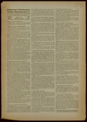 Deutsches Nachrichtenbüro on May 21, 1937