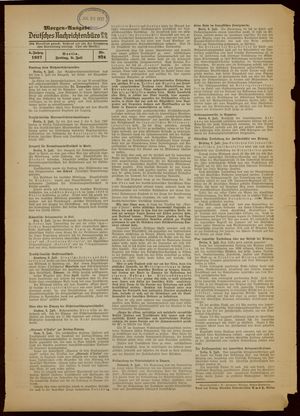 Deutsches Nachrichtenbüro vom 09.07.1937