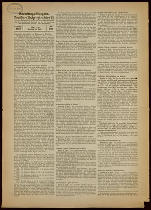 Deutsches Nachrichtenbüro vom 09.07.1937