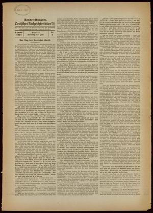 Deutsches Nachrichtenbüro vom 18.07.1937