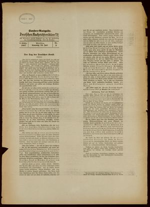 Deutsches Nachrichtenbüro vom 18.07.1937
