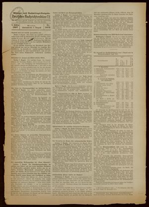 Deutsches Nachrichtenbüro vom 07.08.1937