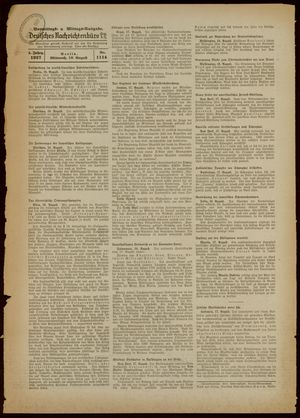 Deutsches Nachrichtenbüro vom 18.08.1937