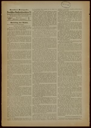 Deutsches Nachrichtenbüro on Sep 8, 1937