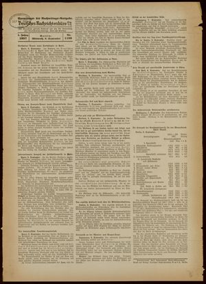 Deutsches Nachrichtenbüro on Sep 8, 1937