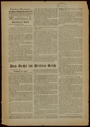 Deutsches Nachrichtenbüro vom 10.09.1937