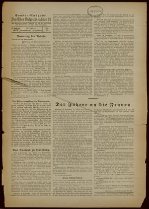 Deutsches Nachrichtenbüro vom 11.09.1937
