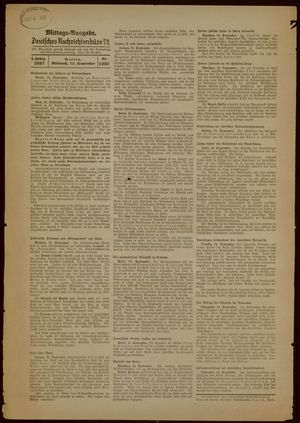 Deutsches Nachrichtenbüro vom 15.09.1937