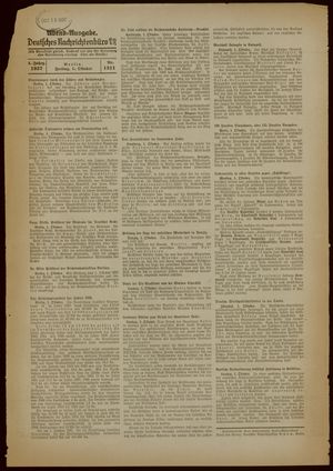 Deutsches Nachrichtenbüro on Oct 1, 1937