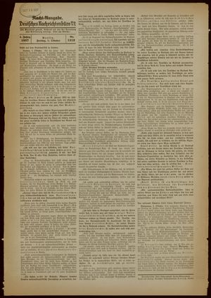 Deutsches Nachrichtenbüro on Oct 1, 1937