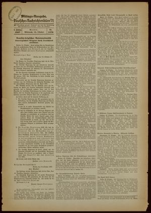 Deutsches Nachrichtenbüro vom 13.10.1937