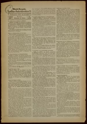 Deutsches Nachrichtenbüro vom 13.10.1937