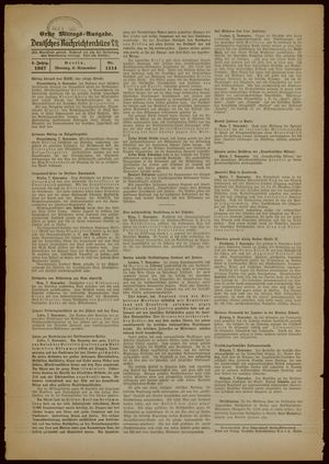 Deutsches Nachrichtenbüro vom 08.11.1937