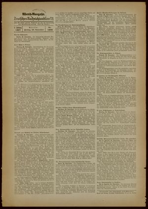 Deutsches Nachrichtenbüro vom 26.11.1937