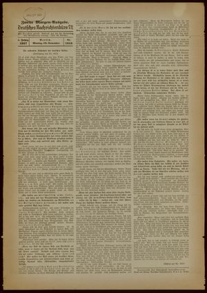 Deutsches Nachrichtenbüro on Nov 29, 1937