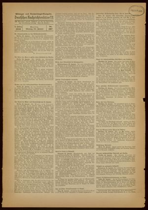 Deutsches Nachrichtenbüro vom 24.01.1938