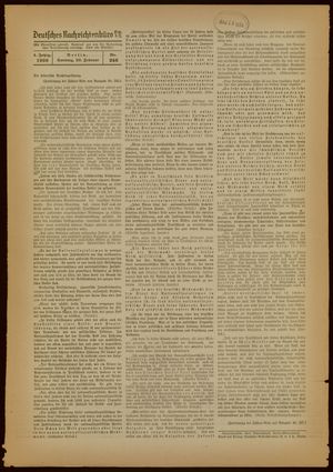 Deutsches Nachrichtenbüro vom 20.02.1938