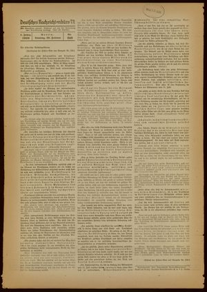 Deutsches Nachrichtenbüro vom 20.02.1938