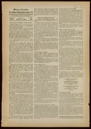 Deutsches Nachrichtenbüro vom 14.03.1938