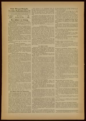 Deutsches Nachrichtenbüro vom 28.03.1938