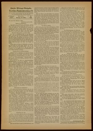 Deutsches Nachrichtenbüro vom 28.03.1938