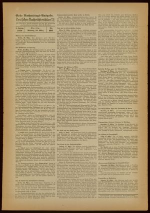 Deutsches Nachrichtenbüro vom 28.03.1938