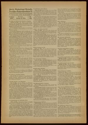 Deutsches Nachrichtenbüro vom 28.03.1938